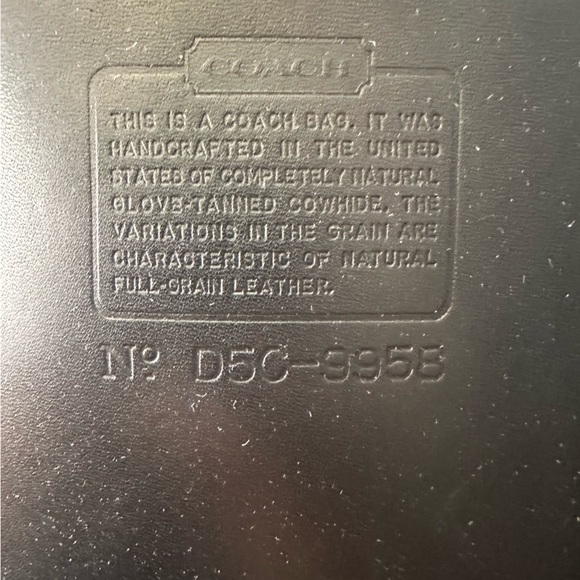 🐜Vintage Coach Pelham Zip Bag 9958🐜 - Picture 7 of 7